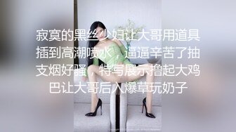 寂寞的黑丝少妇让大哥用道具插到高潮喷水，逼逼辛苦了抽支烟好骚，特写展示撸起大鸡巴让大哥后入爆草玩奶子