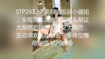 STP26524 高颜值极品小骚妞，全程露脸黑丝情趣镜头前让大哥吃奶玩逼，口交大鸡巴，主动求欢互动狼友，多体位爆草抽插 VIP0600