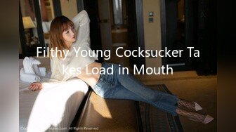 Filthy Young Cocksucker Takes Load in Mouth